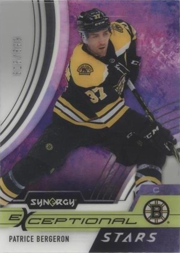 2021-22 Upper Deck Synergy - Patrice Bergeron #ES-PB