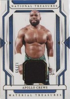 2024 Panini National Treasures WWE - Apollo Crews #MT-ACR