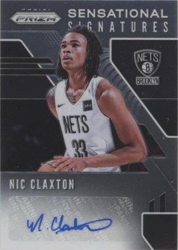 Nic Claxton 2019-20 Panini Prizm Silver PSA 10 GEM MINT