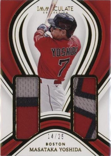 2023 Panini Immaculate Collection - Masataka Yoshida #PPMR-MY