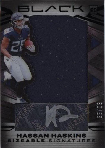 2022 Panini Black Hassan Haskins #SSR-HHA