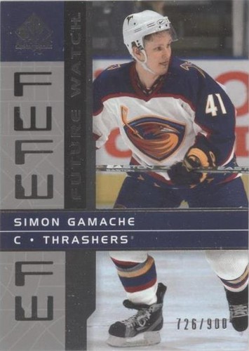 2002-03 SP Authentic - Simon Gamache #209