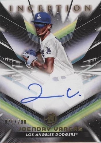 2023 Bowman Inception - Joendry Vargas #BPA-JV