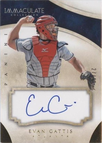 2014 Panini Immaculate Collection - Evan Gattis #10