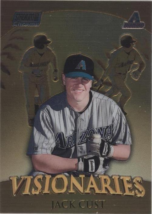 Topps Stadium Club 2000 cromado - Jack Cust #V10