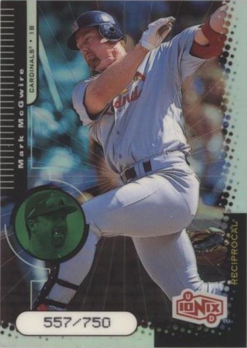 1999 Upper Deck Ionix - Mark McGwire #R54