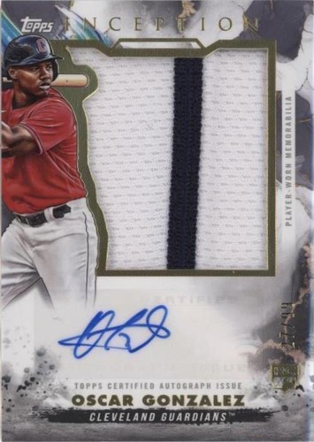 2023 Topps Inception - Oscar Gonzalez #IAJP-OG