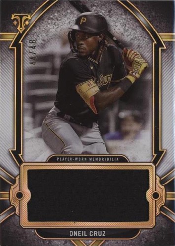 2024 Topps Triple Threads - Oneil Cruz #SJR-OCR