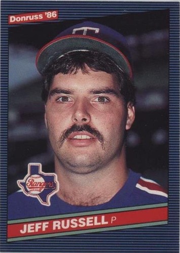 1986 Donruss - Jeff Russell #586