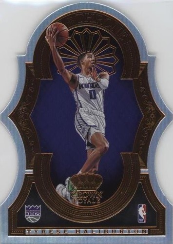 シングルカード 20-21 Crown e Tyrese Haliburton RARE! 2020-21 Crown Royale 
