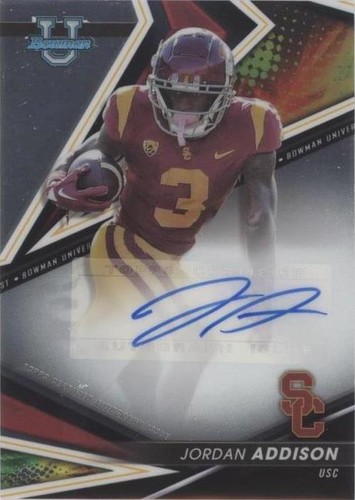 2022-23 Bowman's Best University Jordan Addison #BA-JA