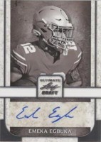 2022 Leaf Ultimate Draft Emeka Egbuka #PA-EE1