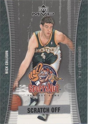 2003-04 Upper Deck MVP - Nick Collison #SN82
