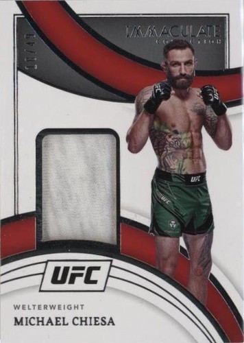 2022 Panini Immaculate Collection UFC - Michael Chiesa #RM-MCH