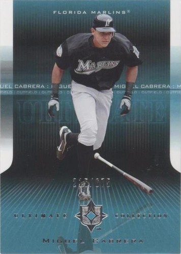 2004 Upper Deck Ultimate Collection - Miguel Cabrera #100
