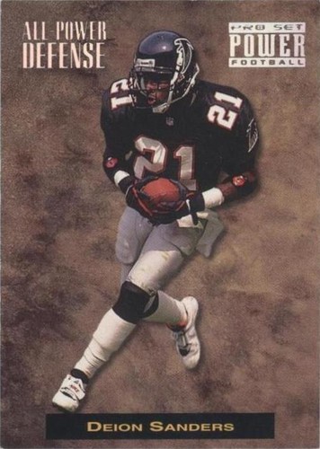 1993 Pro Set Power Deion Sanders #APD 17