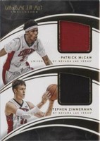 2016-17 Panini Immaculate Collection Collegiate - Patrick McCaw/Stephen Zimmerman #21