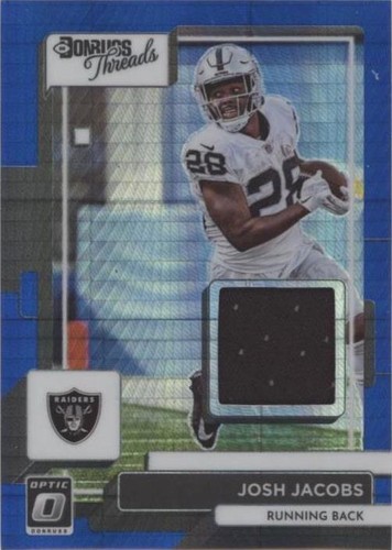 2022 Panini Donruss Optic Josh Jacobs #DT-JJ