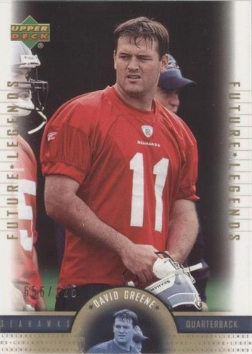 2005 Upper Deck NFL Legends David Greene #114