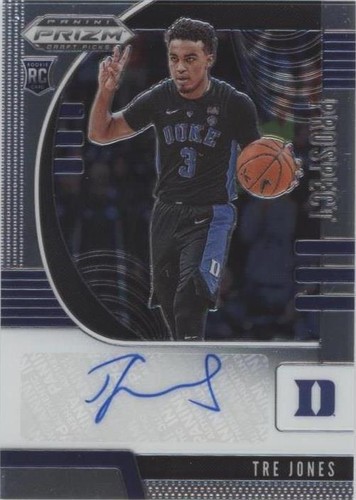 2020-21 Panini Contenders Draft Picks Tre Jones RC Auto San