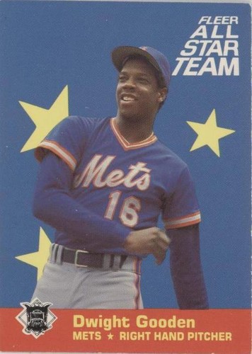 1986 Fleer - Dwight Gooden #10