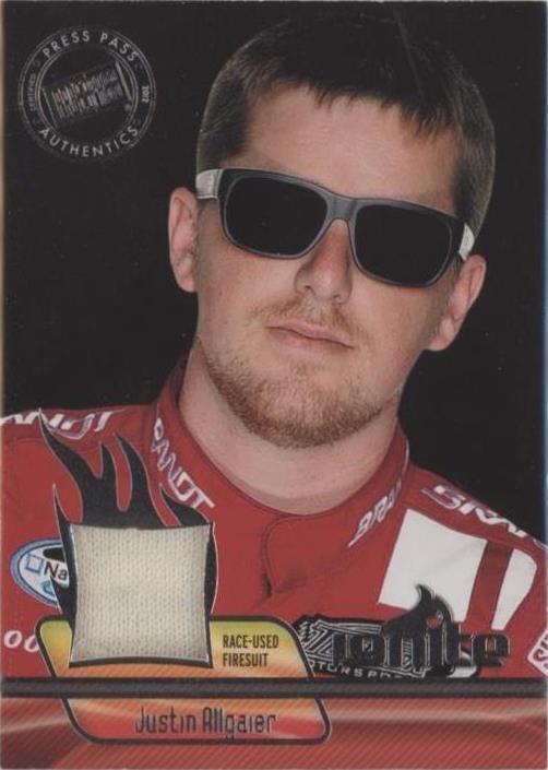 2012 Press Pass Ignite - Justin Allgaier #IM-JA