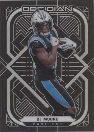 2021 Panini Obsidian D.J. Moore #12