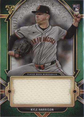 2024 Topps Triple Threads - Kyle Harrison #SJR-KHA2