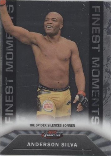 2013 Topps Finest UFC - Anderson Silva #FM-12