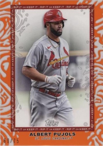2022 Topps Rip - Albert Pujols #25