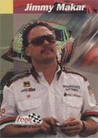 1993 Pro Set Finish Line - Jimmy Makar #174
