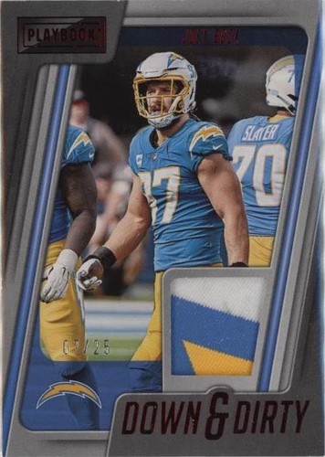 2022 Panini Playbook Joey Bosa #DD-1