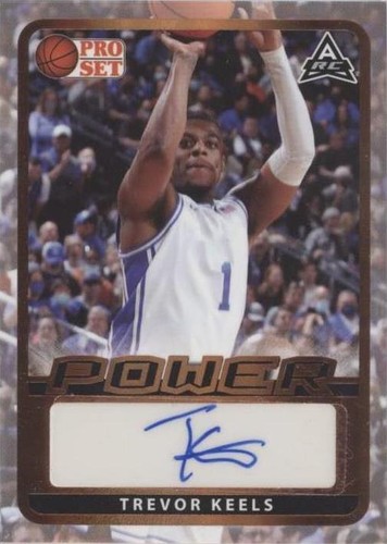 2021-22 Leaf Pro Set Power - Trevor Keels #BA-TK1