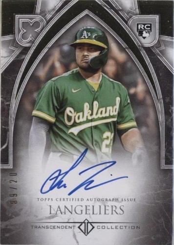 2023 Topps Transcendent Collection - Shea Langeliers #TCRA-SL