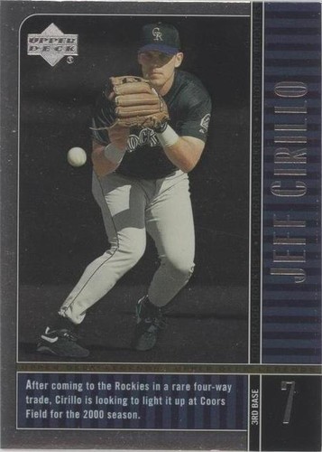 2000 Upper Deck Legends - Jeff Cirillo #74