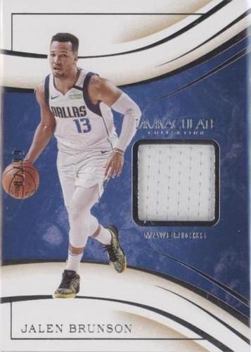 2019-20 Panini Immaculate Collection - Jalen Brunson #MT-JBR