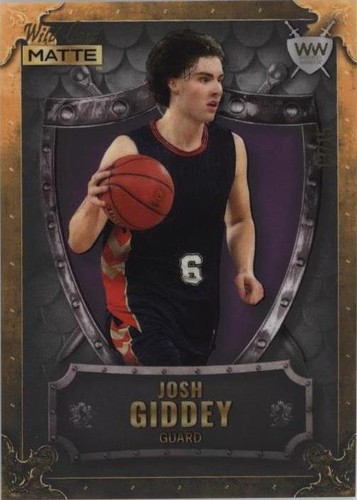 2022-23 Wild Card Matte Draft - Josh Giddey #WW-24