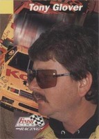 1993 Pro Set Finish Line - Tony Glover #138