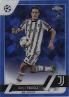2022-23 Topps Chrome Sapphire Edition UEFA Club Competitions Nicolo Fagioli #53