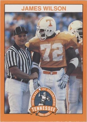 1990 100 Years of Tennessee Volunteers James Wilson #72