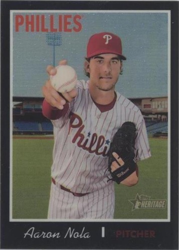 2019 Topps Heritage - Aaron Nola #THC-459