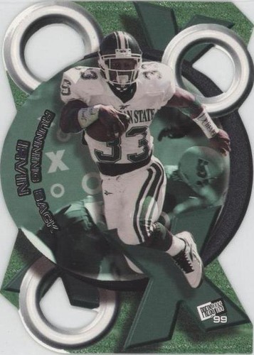 1999 Press Pass Sedrick Irvin #XO 18
