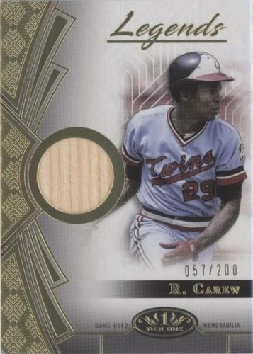 2023 Topps Tier One - Rod Carew #T1LR-RC