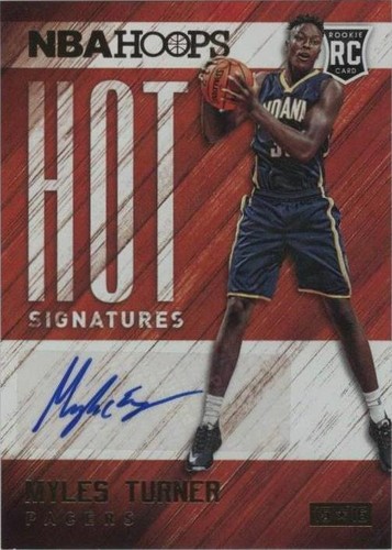 2015-16 Panini NBA Hoops - Myles Turner #HS-MT