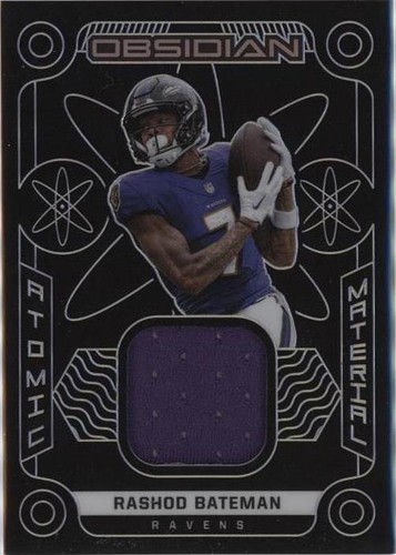 2022 Panini Obsidian Rashod Bateman #AM-RBA
