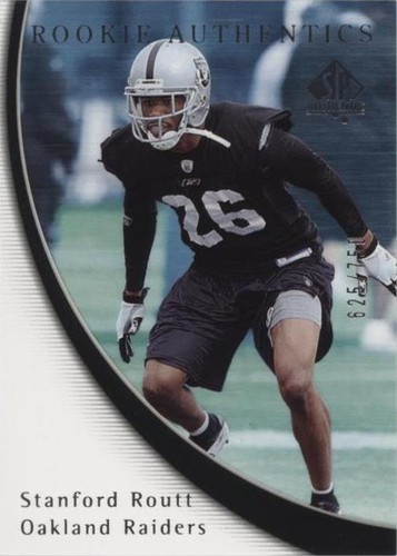 2005 SP Authentic Stanford Routt #112