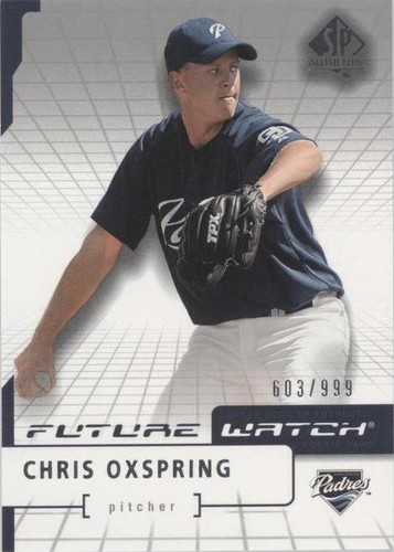 2004 SP Authentic - Chris Oxspring #184