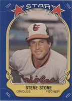 1981 Fleer Star Stickers - Steve Stone #104