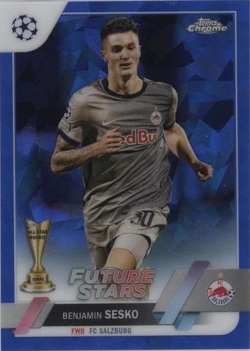 topps now Benjamin Sesko UCL 015 ライプツィヒ Benjamin Sesko 2021-22 Topps UEFA Champions League Rookie