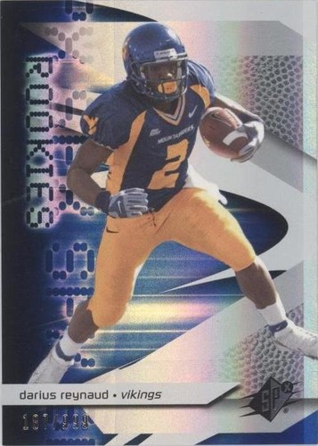 2008 SPx Darius Reynaud #102
